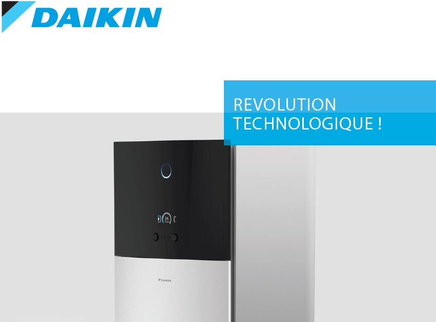 Daikin Altherma 3e génération au R-32 !
